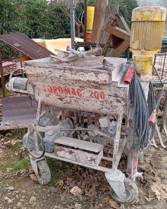 macchina per intonaco toromac 200