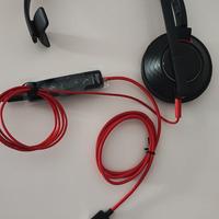 cuffia poly Blackwire 5210 nuove mai usate