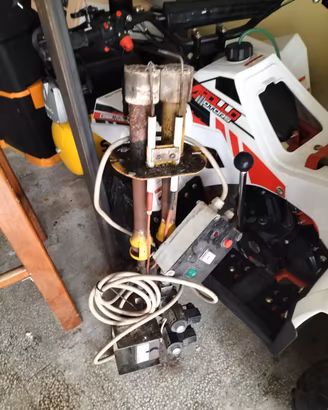 Bruciatore professionale a gas per forno pizze