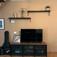 Mobile tv ikea mod fjällbo + mensole
