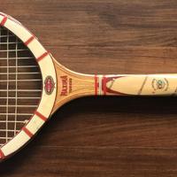 racchetta tennis legno Maxima deluxe vintage