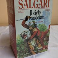 Cofanetto Emilio Salgari ciclo Sandokan 7 volumi