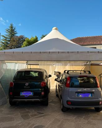 Gazebo per parcheggio