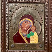 Antiquariato-Icona Madonna di Kazan