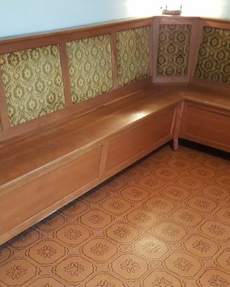 Panca angolare in stile massello prezzo realizzo