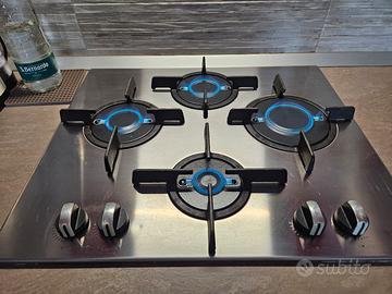 Piano cottura a Gas hotpoint Ariston 