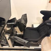 Simulatore guida sim racing