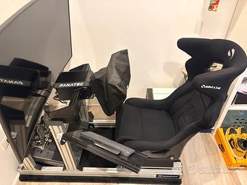 Simulatore guida sim racing