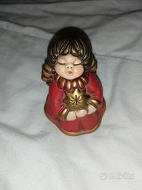 statuette di angeli in ceramica 