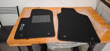 Tappetini anteriori per Fiat 500 2012-2020 