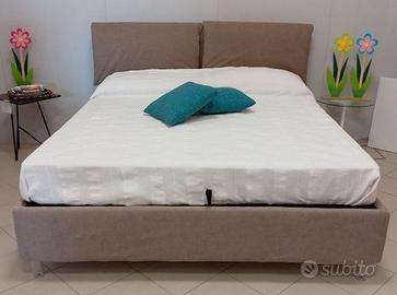 letto matrimoniale con contenitore