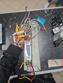 stereo kenwood con amplificatore e cavetteria