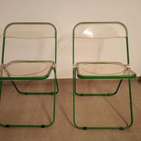 2 sedie Plia - oggetti di design- 