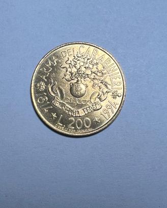 200 lire carabinieri 1994