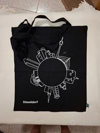 Borsa Originale Visit Dusseldorf Düsseldorf in Cot