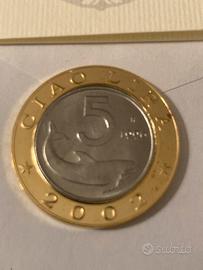 Ciao Lira  oro medaglia celebrativa