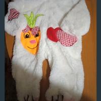 vestitino carnevale coniglietto 6/12  mesi