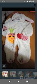 vestitino carnevale coniglietto 6/12  mesi