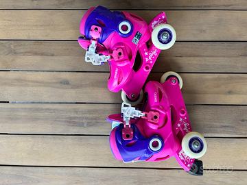 Pattini borsa protezione casco bambina