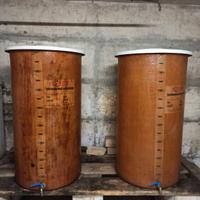 cisterne per vino in vetroresina 