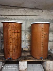 cisterne per vino in vetroresina 