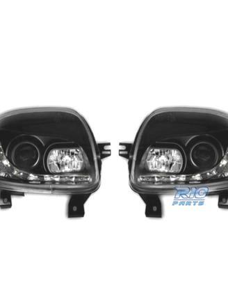FARI PER RENAULT CLIO 98-01 LUCE DIURNA A LED FOND