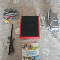 Console Nintendo Wii Rossa con Wii  Sports