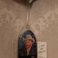 Bottiglia dipinta Grappa Van Gogh