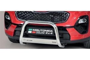 Kia Sportage 2018>2021 Bull bar e pedane inox
