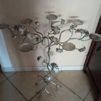 candeliere massiccio in silver
