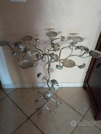 candeliere massiccio in silver
