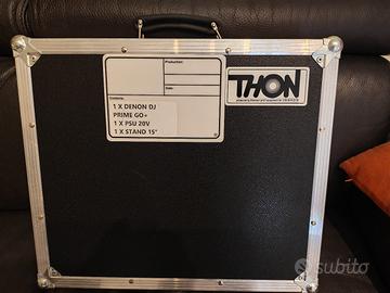 flightcase denon prime go/plus valigia 