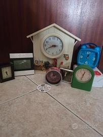 7 sveglie,   orologio varie 