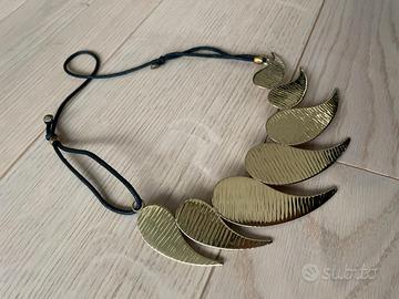 Zanetto Sette gocce – Collana con bagno oro