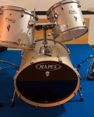 Batteria Mapex Q Series Silver