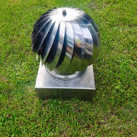 comignolo girevole acciaio 