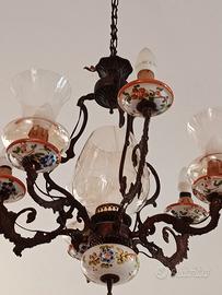 Lampadario vintage anni 50
