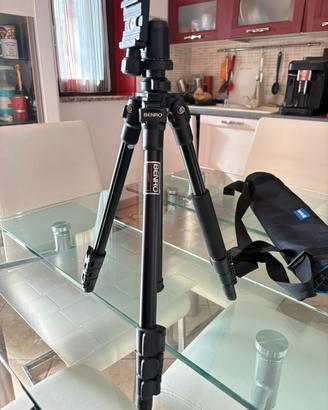 Treppiede Fotografico Benro in alluminio