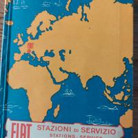 Libretto "FIAT Stazioni di Servizio" Ottobre 1953