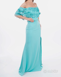 Soani abito sera cerimonia donna tg 50 tiffany