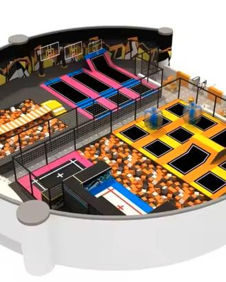 Trampoline Park per Famiglie x Parchi Divertimento