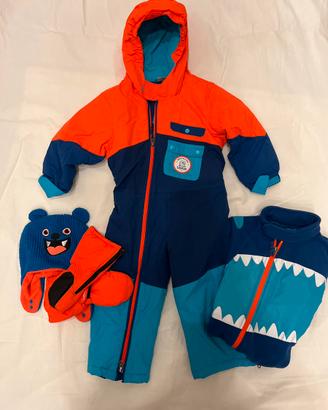 Tuta neve bambino 2anni (83-90cm)