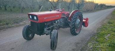 Trattore Massey Ferguson 50cv fresa Maschio 1.60cm