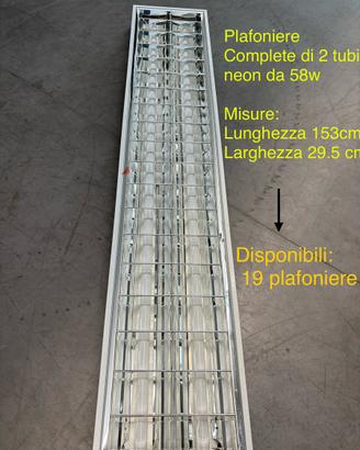 Plafoniere a led