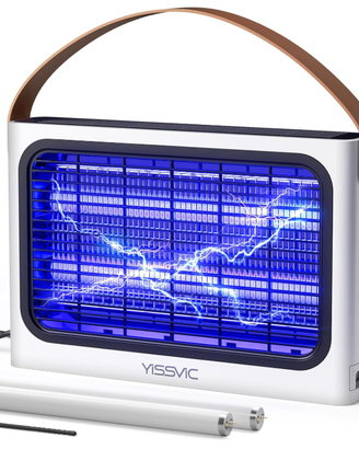 Lampada Antizanzare Professionale 4300V + 2 Ricamb