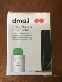 Umidificatore Cactus Dmail 280ML USB 5V 1.5-2W LED