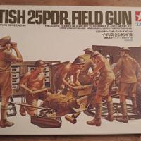 BRITISH 25PDR.FIELD GUN TAMIYA 