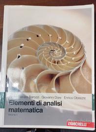 libro testo Elementi di analisi matematica vol.1