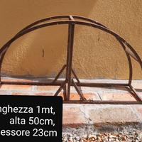 Centina di ferro per piccolo arco