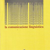 Libro italiano LA COMUNICAZIONE LINGUISTICA - 1985